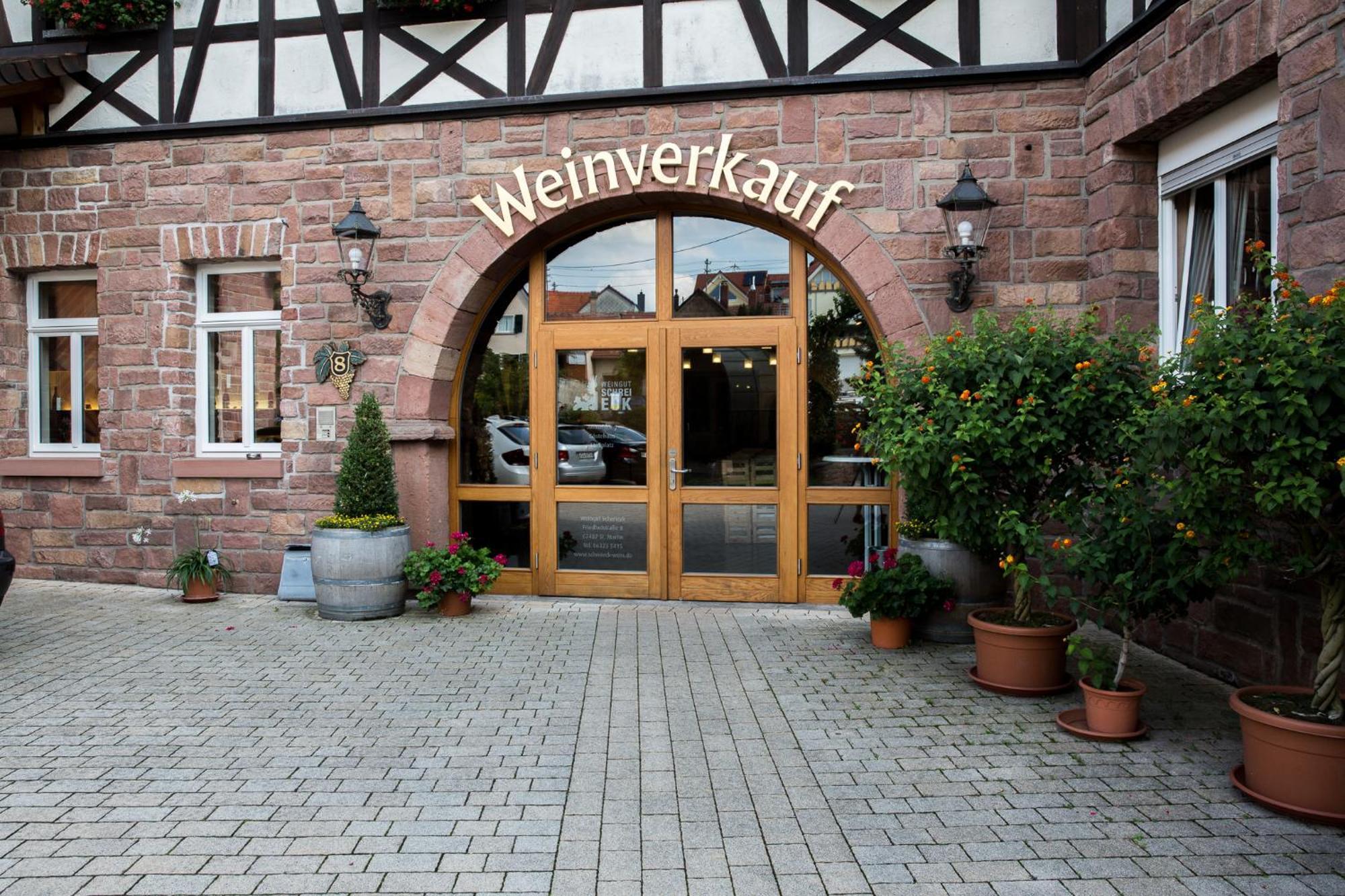 Weingut Schreieck Vinotel & Gutshaus Санкт-Мартин Экстерьер фото